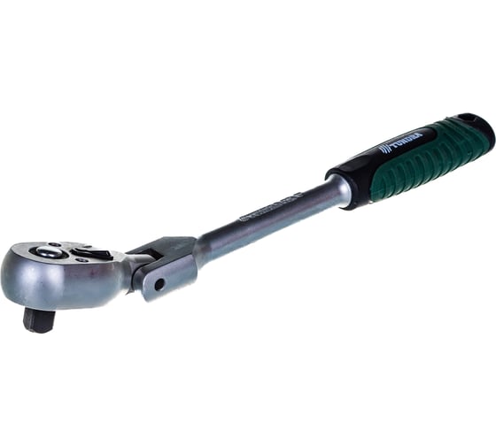 Вороток с трещоткой TUNDRA квадрат 3/8", поворотная головка, 72 зуба, CrV 1799954