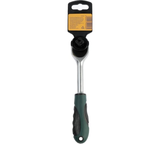 Вороток с трещоткой  ТУНДРА квадрат 3/8", 48 зубов, CrV 1799948