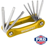 Ключи складные TORX WORKPRO 8 шт. PRO WP222025