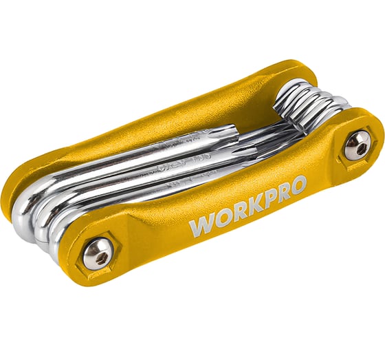 Ключи складные TORX WORKPRO 8 шт. PRO WP222025
