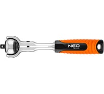 Трещоточный ключ NEO Tools 1/4 360 градусов 72 зуба 08-540 17192785