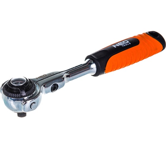 Трещоточный ключ NEO Tools 1/4 360 градусов 72 зуба 08-540