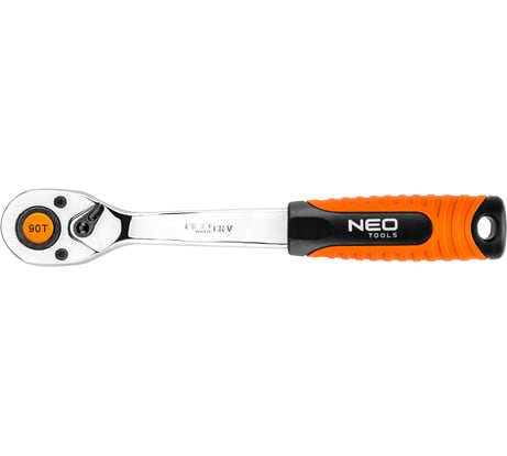 Трещоточный ключ NEO Tools 1/2 90 зубов 08-536