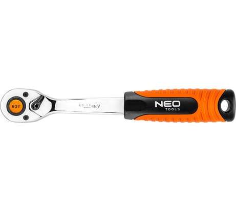 Трещоточный ключ NEO Tools 1/4 90 зубов 08-530