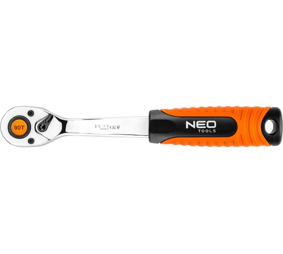 Трещоточный ключ NEO Tools 1/4 90 зубов 08-530 1
