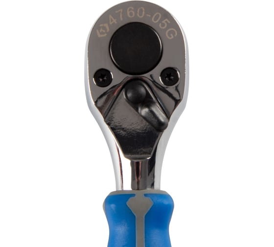 Трещотка KING TONY 1/2", 137 мм, 72 зубца, флажковая 4760-05G