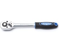 Трещотка с прорезиненной рукояткой KINGTUL 24зуб. 1/4" 10138 KT601006 код 5549