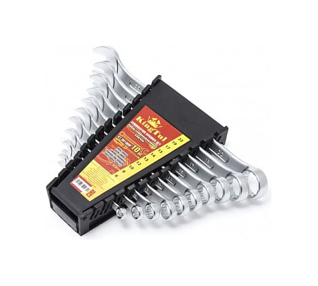 Набор комбинированных ключей KINGTUL 10пр. в пласт. держателе 3642 KT-3010MP