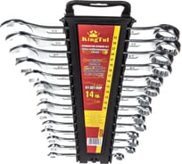 Набор комбинированных ключей KINGTUL 14пр. в пласт. держателе 3652 KT-3014MP