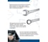 Комбинированный ключ vertextools 17мм, матовый, 00015-17 4
