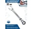 Комбинированный ключ vertextools трещоточный, шарнирный, матовый 32мм  00017-32 2