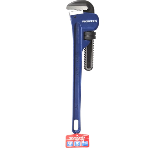 Ключ трубный WORKPRO 450мм (18") WP302003