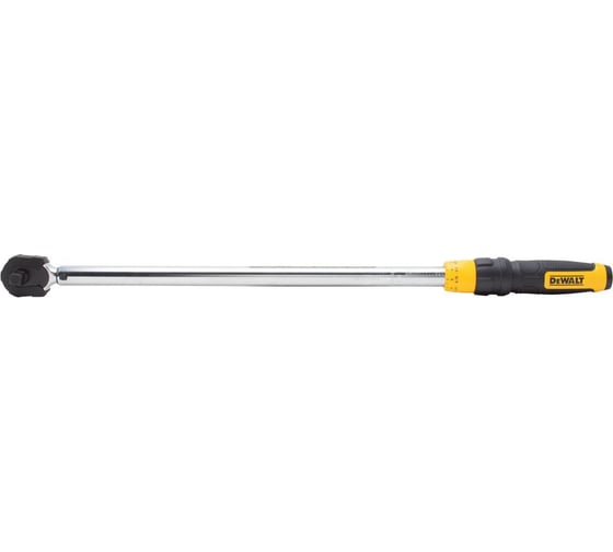 Ключ динамометрический Dewalt 1/2", 68-339 Нм, 70 см DWMT75462-0