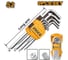 Набор шестигранников с шаром INGCO Long 1,5-10 мм. INDUSTRIAL HHK12091 2