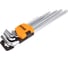 Набор шестигранников с шаром INGCO 1,5-10 мм. Extra Long INDUSTRIAL HHK12092 5