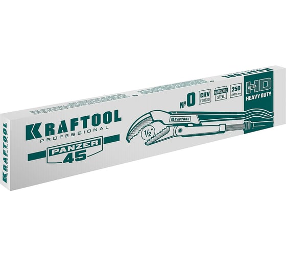 Трубный ключ KRAFTOOL Panzer-45, №0, изогнутые губки 2735-05_z02