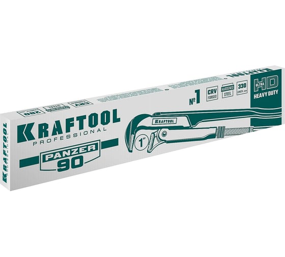 Трубный ключ KRAFTOOL Panzer-90 №1, прямые губки 2734-10_z02
