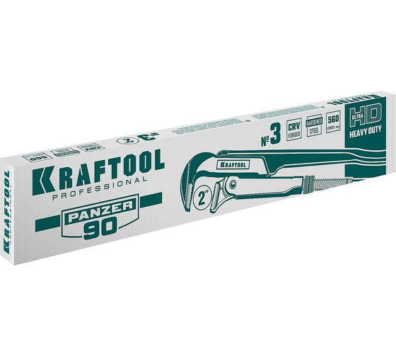 Трубный ключ KRAFTOOL Panzer -90 №3, прямые губки 2734-20_z02