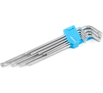 Набор ключей шестигранных удлиненных HORTZ Torx HOR Т10-Т50 9 шт 1124022