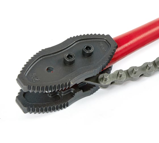 Двухсторонний цепной трубный ключ REDLI  усиленный Chain Tong 2.5", R70243