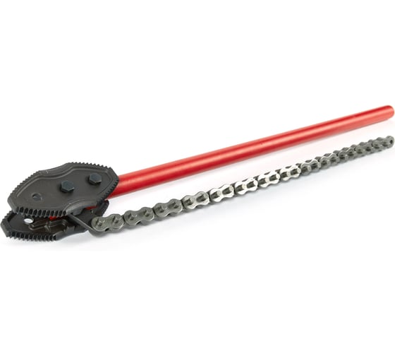Двухсторонний цепной трубный ключ REDLI  усиленный Chain Tong 4", R70244