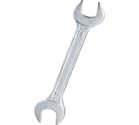 Гаечный ключ Ремоколор рожковый, хромированный, 13х14мм, 43-3-713