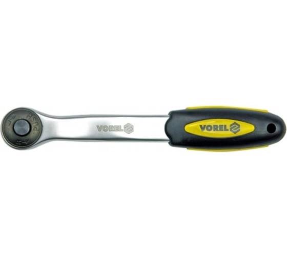 Трещотка VOREL с изогнутыми ручками, 1/2", 72 зубца CrV 53573