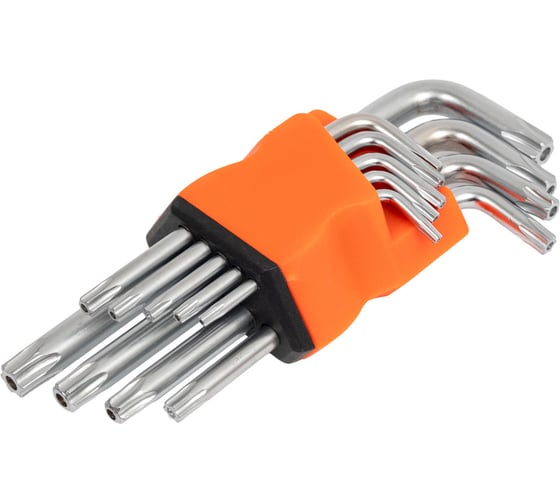 Набор ключей звёздочка TORX T10-T50 9 пр. CrV в держателе Diamond Industrial DIDTORX1510 1