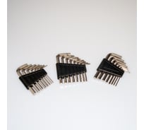 Набор ключей-звездочек Pro Legend (Torx) и шестигранников 24 штуки, 75 мм высота PL4917