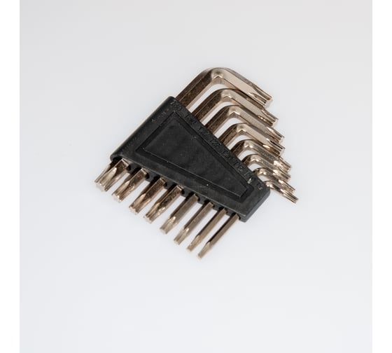 Набор ключей-звездочек Pro Legend (Torx) и шестигранников 24 штуки, 75 мм высота PL4917