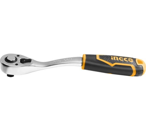 Трещоточный изогнутый ключ INGCO 1/2" INDUSTRIAL HRTH8412 1