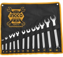 Набор комбинированных ключей INGCO 6-32 мм 12 шт. HKSPA1143