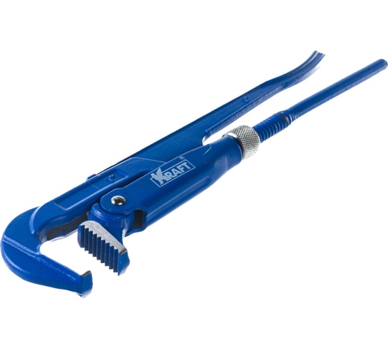 Трубный ключ KRAFT №1 рычажный, с прямыми губками KT 700829