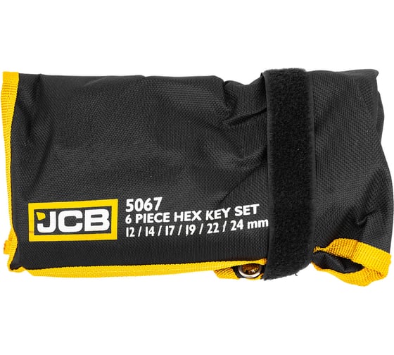 Набор ключей 6-гранных Г-образных JCB 6 предметов JCB-5067(60959)