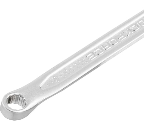 Ключ комбинированный Rockforce Profi 6 мм, на пластиковом держателе RF-75606(18285)