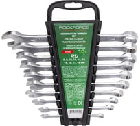 Ключи комбинированные Rockforce набор 10 предметов (6, 8, 10, 12-17, 19 мм) RF-5106(17097)
