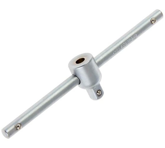 Т-образный Вороток ТУНДРА квадрат 1/4", 110 мм, CrV 1123606