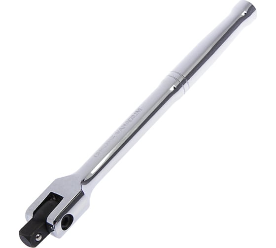 Шарнирный вороток ТУНДРА CrV, квадрат 3/8", 200 мм 3604497