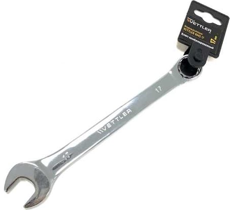 Ключ комбинированный VETTLER 17x17 мм RMS17