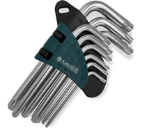 Набор коротких ключей MKSS Toolbox TORX с отверстием NK1021