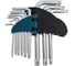 Набор коротких ключей MKSS Toolbox TORX с отверстием NK1021 5