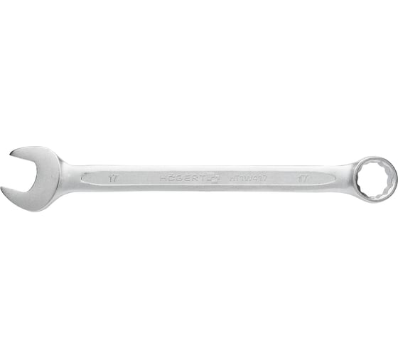 Комбинированный ключ HOEGERT TECHNIK из стали CrV, 17 мм, DIN 3113 HT1W417 1