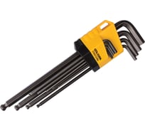 Набор Г-образных удлиненных ключей Ceta Form SAE Hex с шаром, 9 предметов LT/900AF