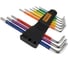 Набор ключей WIEDERKRAFT TORX экстра-длинные T10-T50, 9 шт, сталь S2 WDK-TL1050 8