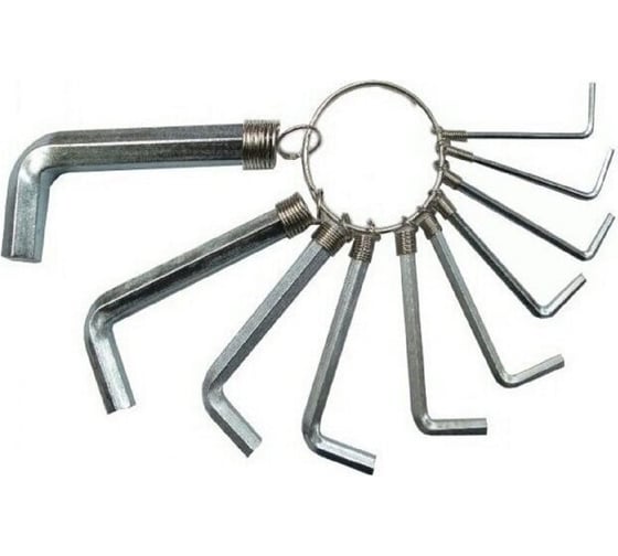 Ключи шестигранные 1,5-10мм 10пр. MGH 44701 1