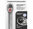 Динамометрический ключ щелчкового типа Forsage Profi 28-210Нм 1/2'', F-1203(49594) 3