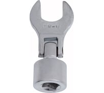 Ключ рожковый Forsage съемный с шарниром 16мм 3/8, на пластиковом держателе F-751316AF(28682)