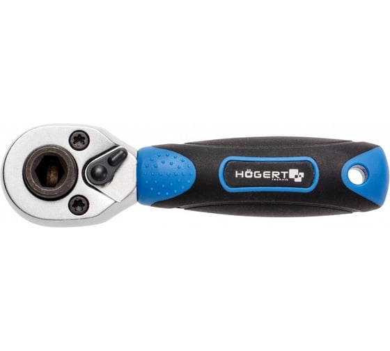 Трещотка для насадок и бит HOEGERT TECHNIK 1/4 HT1R391 1