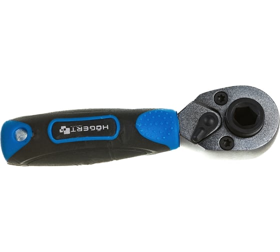 Трещотка для насадок и бит HOEGERT TECHNIK 1/4 HT1R391 1
