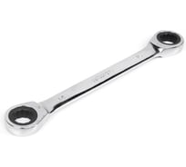 Накидной двусторонний ключ HORTZ 14х15 трещ. хромированный HOR 118853